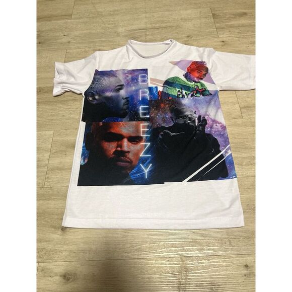 Chris Brown Breezy One Of Them Ones Tour 2022 T-Shirt Size Small R&B Hip‎ Hop - Picture 1 of 7